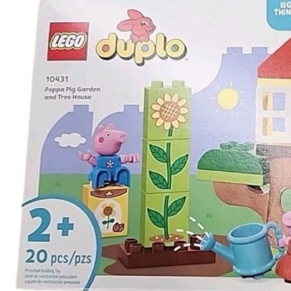 LEGO DUPLO Peppa Pig Garden  and Tree house Adventure Set 10431 - Picture 2 of 7